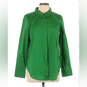 Universal Standard Elbe Stretch Poplin Shirt